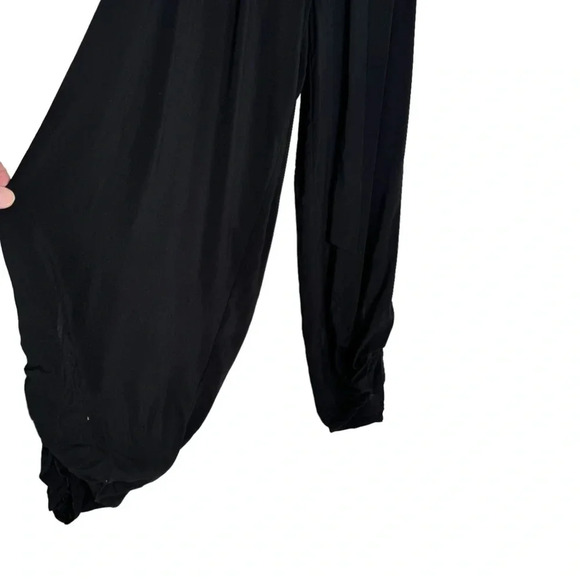 1.STATE Women's Strapless Wide Leg Jumpsuit Swimsuit Coverup Black Size XS NWT - Picture 11 of 15